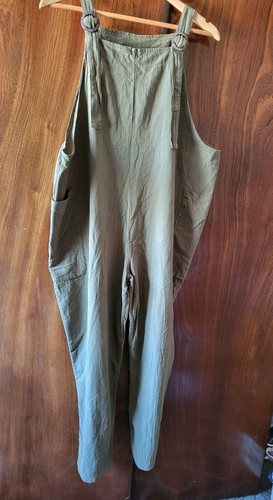Womens cotton linen jumpsuit - womens,