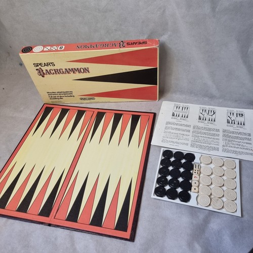 Vintage backgammon board game - backgammon,