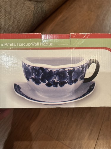 Blue white tea - white, cup
