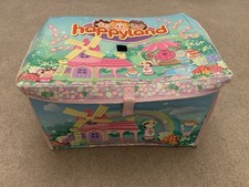 ELC Happyland Storage Box With Lid converts to Play Mat ~ Kids Children Toy Box