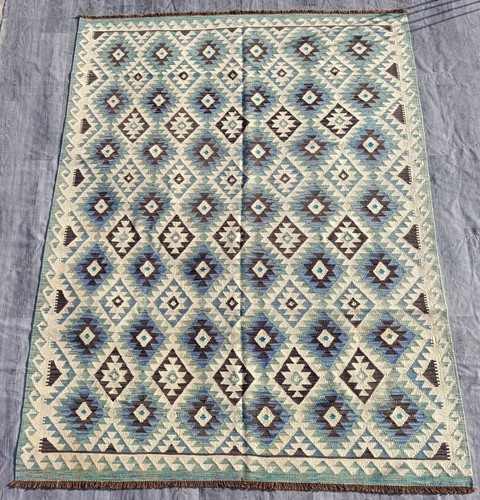 Handmade heritage chalk afghan - handmade,