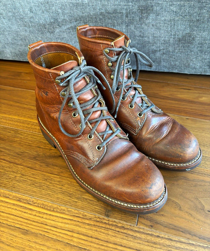 Chippewa men brown leather - men’s,