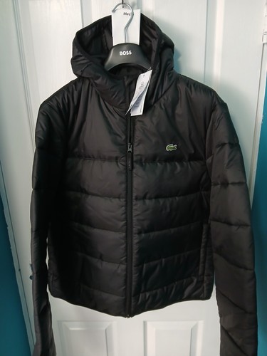 Lacoste men quilted hooded - lacoste,