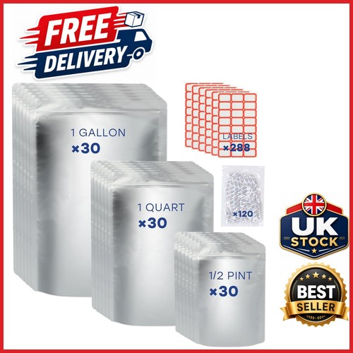 100 pack mylar bags with - pack,