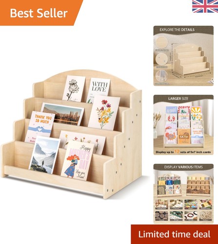 Durable wooden greeting card - durable,