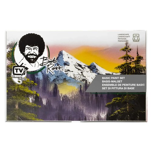 Bob ross oil painting - painting, starter