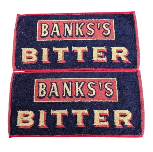 Banks bitter bar towel - bar, x2