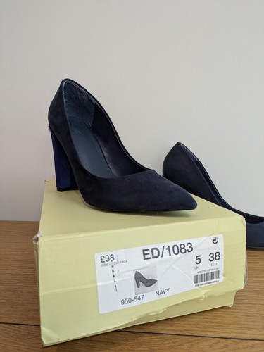 Next ladies navy blue - ladies, heeled
