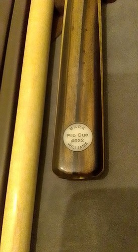 Mark williams replica cue - mark,