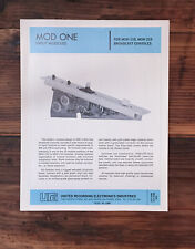 Urei Model MOD ONE Input Modules  Dealer Spec Sheet *Original*