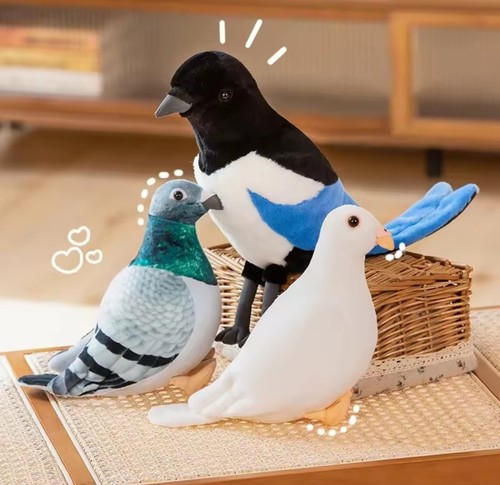 Pigeon bird soft plush toy - bird,