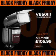 Godox V860III TTL Flash | Official UK Distributor + Warranty