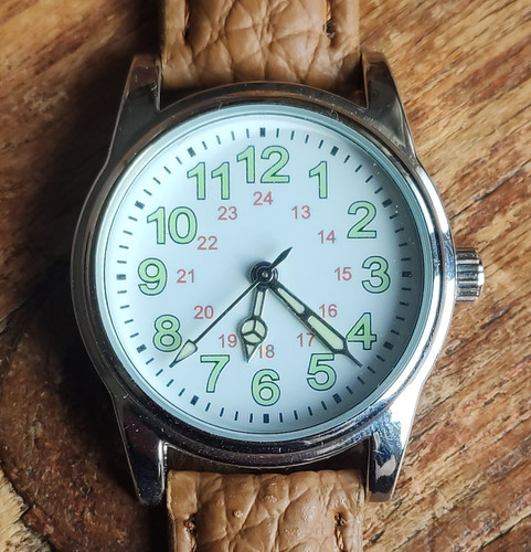 Military style watch 1940s - watch, "