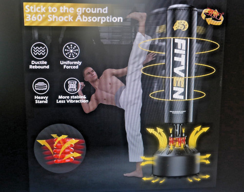 Fitven freestandg punchg bag - fitven,