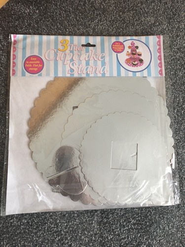 Sliver tiers cupcake paper - sliver,