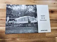 Vintage Apache Buffalo Camping Camper / Trailer Setup Instructions