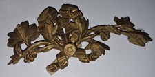 Antique Carved French Giltwood Cresting - Treen