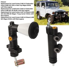 Clutch Master Slave Cylinder Set Kit Replacement Fits For FJ40 FJ45 HJ47 HJ60