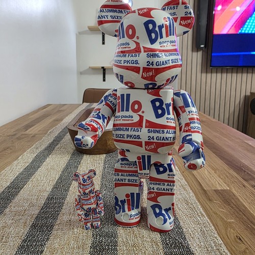 Andy warhol bearbrick 400 - andy,