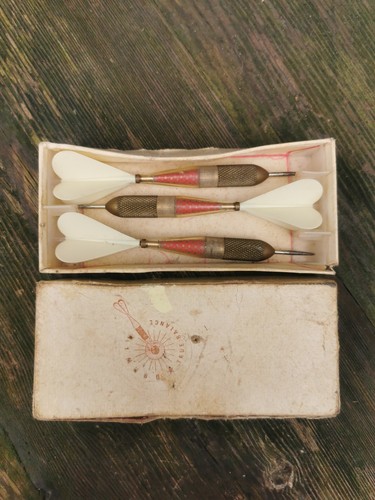 Vintage dorwin brass darts - vintage,