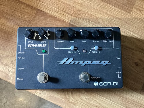 Ampeg scr bass preamp - bass, pedal