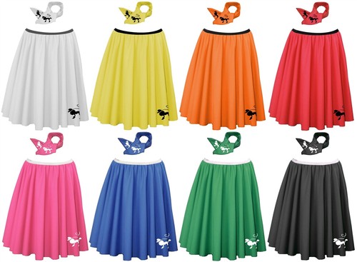 Adults length poodle skirt - length,