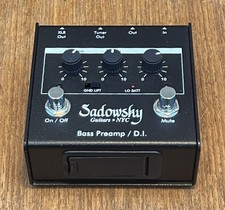 Sadowsky SBP-1 Bass Pre Amp / DI w/XLR And 1/4” Output EX+