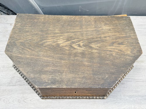 Antique wooden cutlery storage - antique,