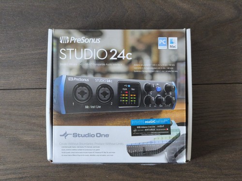 Presonus studio 24c - 24c, audio