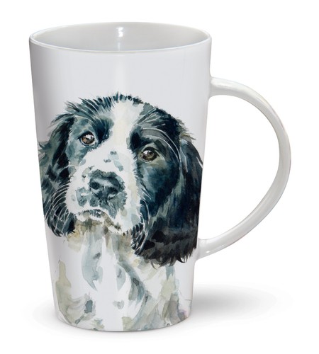 Latte mug springer spaniel - mug,