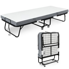 HOMCOM Folding Bed with 10cm