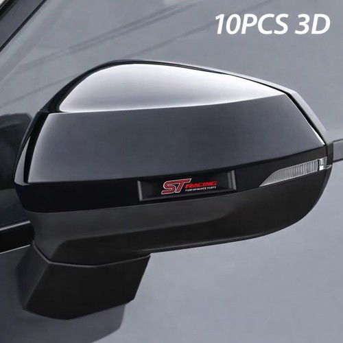 10pcs epoxy racing logo - st,