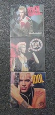 BILLY  IDOL☆3 X "7" VINYL BARGIN BUNDLE CLEAROUT☆
