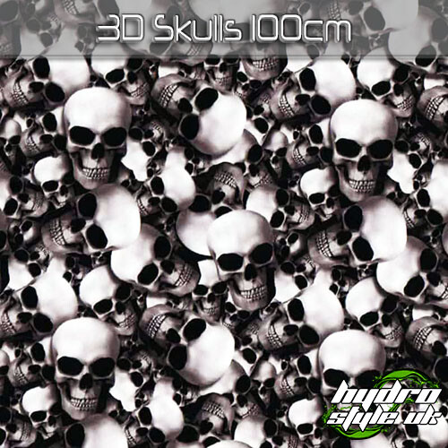 Skulls flames hydrographics - flames,