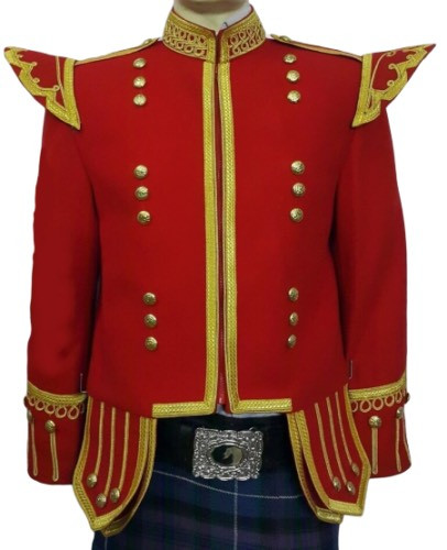 Scottish red doublet kilt - scottish,