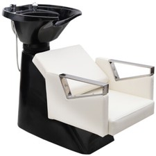 Salon Barber Hair Washing Backwash Chair Basin Sink Hair Beauty Shampoo Chair