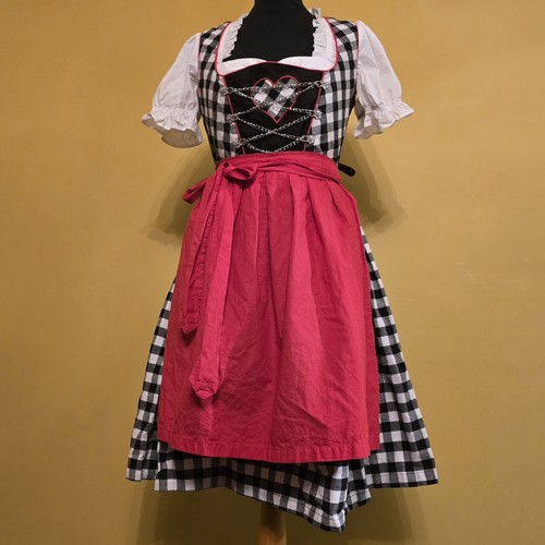 Black cotton gingham - black,