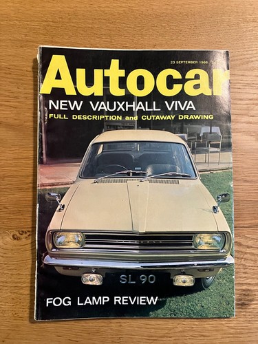 Autocar magazine - autocar, 23/09/66