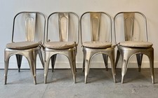 Metal Industrial Tolix Style Dining Chairs
