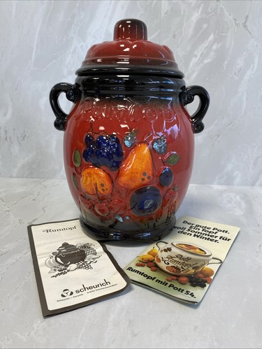 Vintage rumpot rumtopf - vintage,