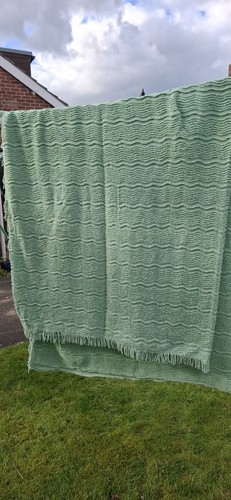 Candlewick bedspread green - candlewick,