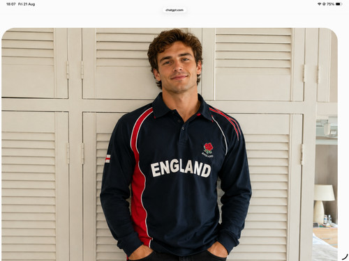 England rugby shirt long - -,