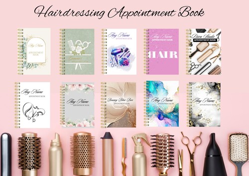 Hair salon appointment book - hair,