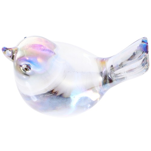 Crystal bird figurine - bird,
