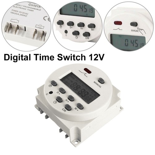 Dc12v 24v ac220v - timer, switch