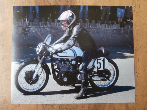 Moto norton manx 500 1946 - norton,