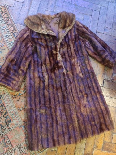 Vintage musquash faux - vintage, fur