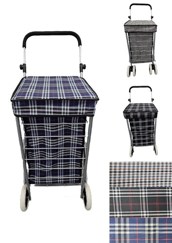 Folding shopping trolley - shopping,