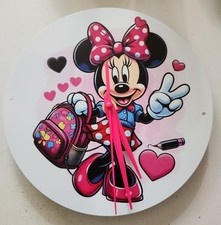 New pink minnie mouse wall