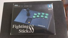 HORI FIGHTING STICK SS HSS-07 PER SEGA SATURN GIAPPONESE USATO CON SCATOLA